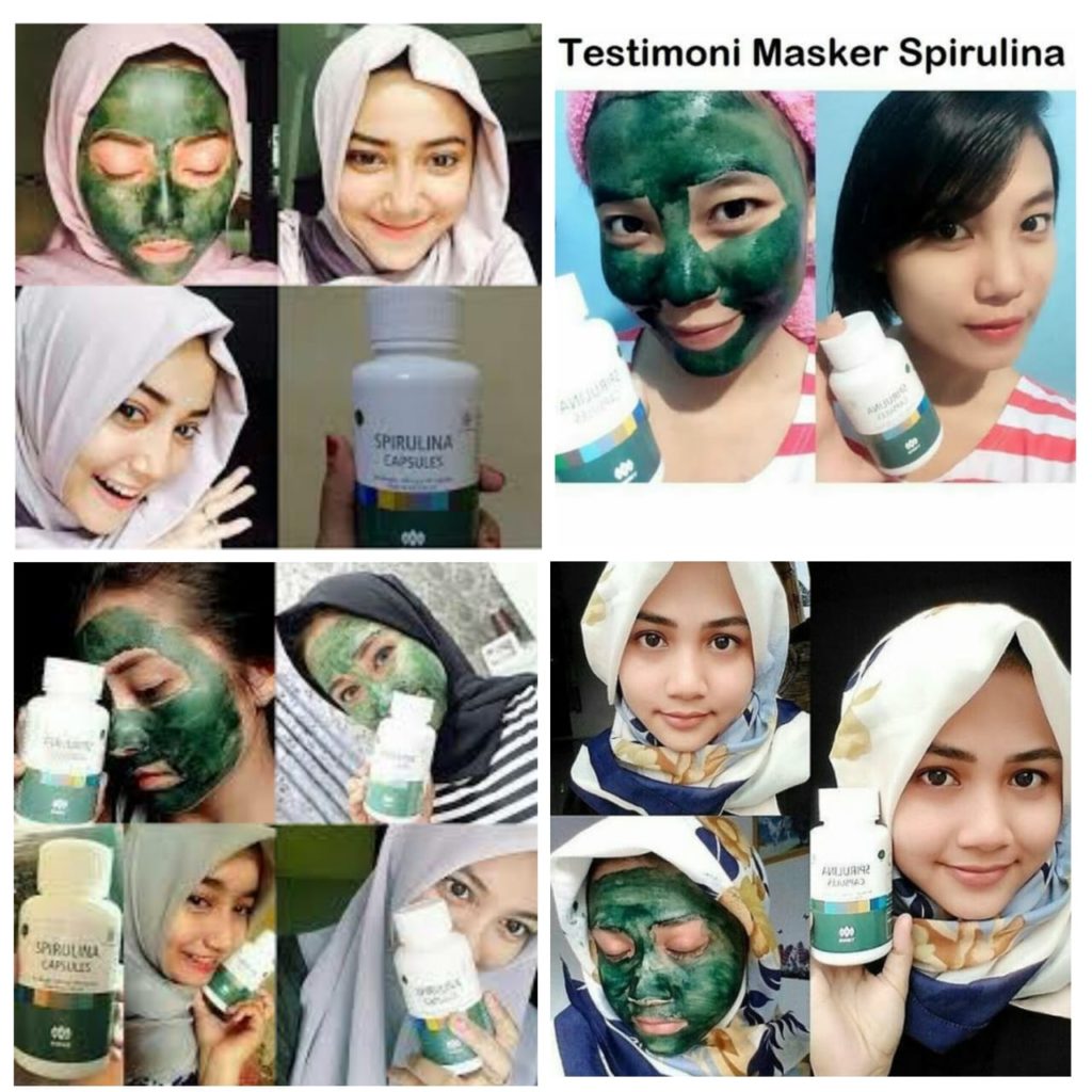 Masker Spirulina Tiens | WA 082187279098